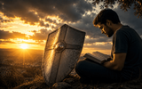 12 versículos do Salmo 91 para meditar quando a ansiedade aperta: o escudo contra o medo
