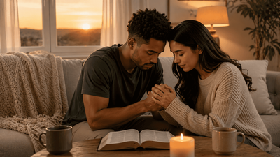 Guia completo de oração para namorados cristãos: 7 temas para orar juntos toda semana